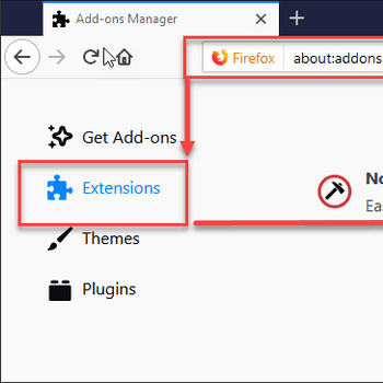 Disable or Remove third-party extension