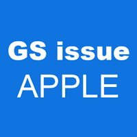 GS issue APPLE