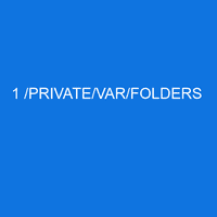 1 /PRIVATE/VAR/FOLDERS