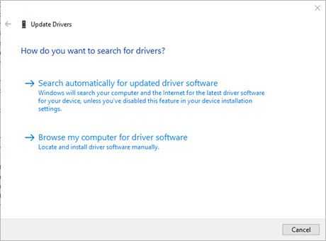 Install or Update Driver