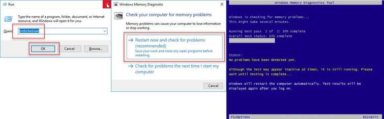 Test RAM using Windows Memory Diagnostic
