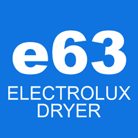 e63 ELECTROLUX dryer