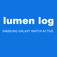 lumen log SAMSUNG GALAXY WATCH ACTIVE
