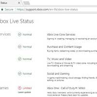 Check Xbox Live Status