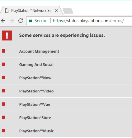 an error occurred during communication with the server