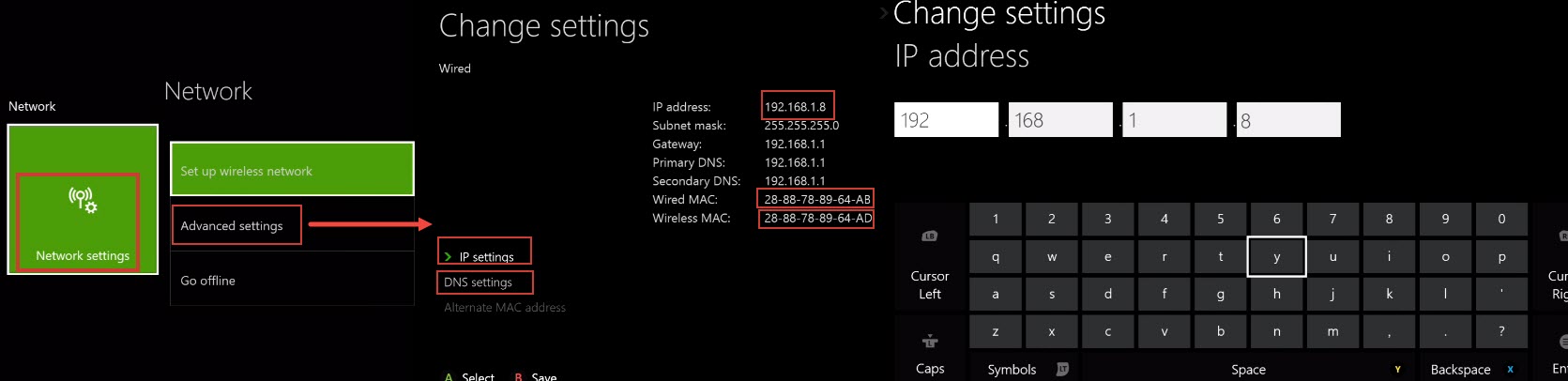 mac address for xbox mac address for xbox