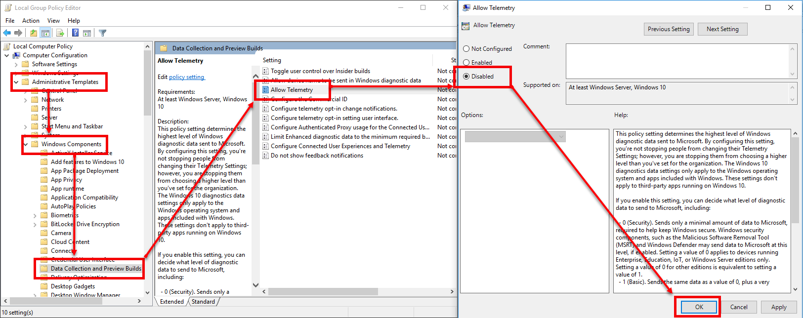 com surrogate windows 10 high disk usage