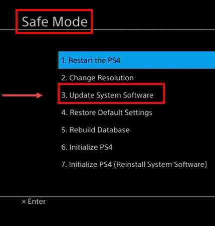 cannot update ps4 cannot update ps4